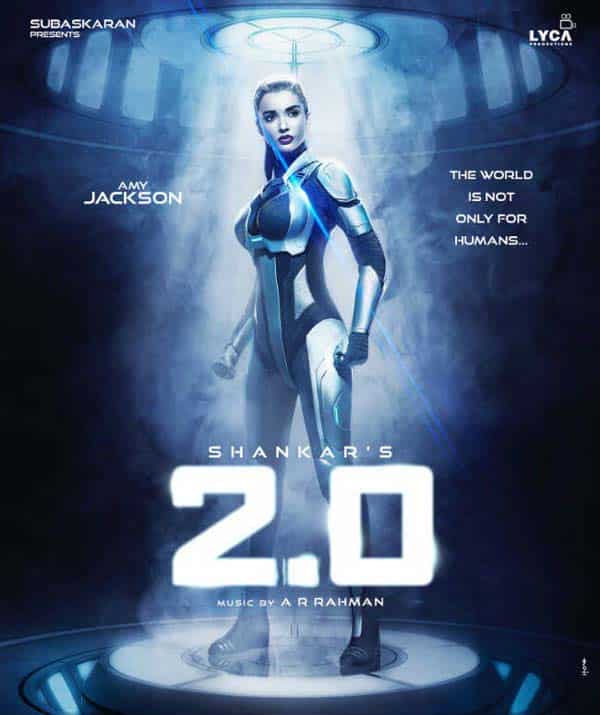 Amy Jackson’s striking first look in 2.0 goes viral