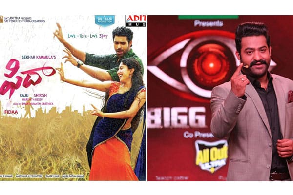 Fidaa and Bigg Boss fetch mind boggling TRPs
