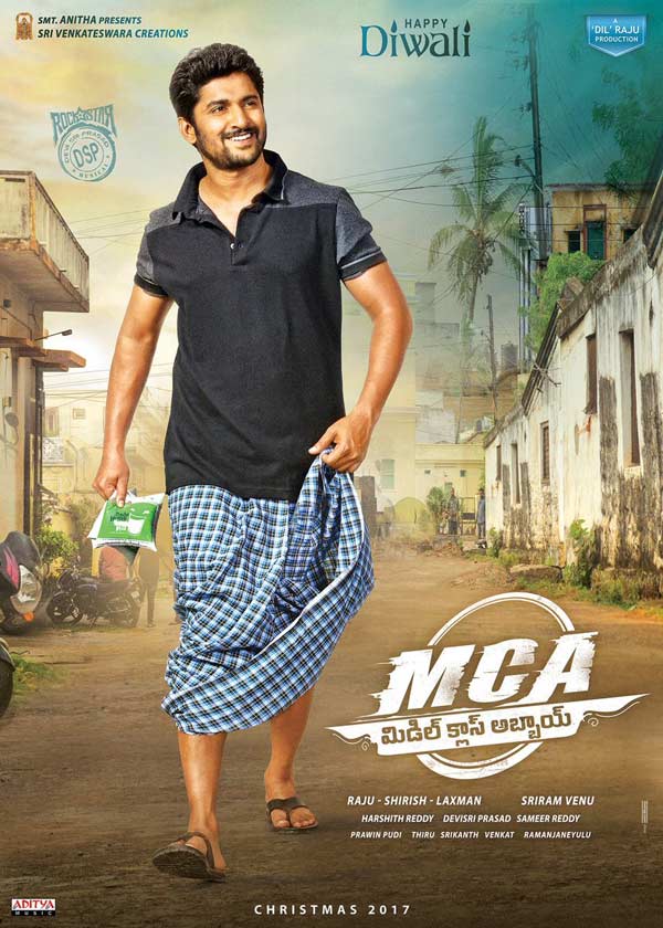 MCA first look : Lungi-clad Nani impresses