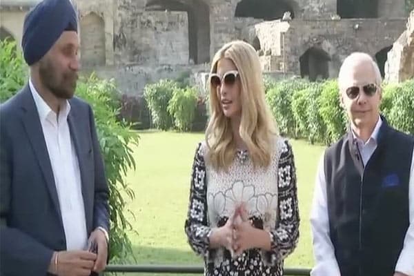 Ivanka Trump visits Golconda Fort