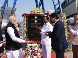 Modi launches first phase of Hyderabad Metro