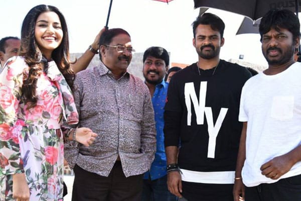 Tej joins the sets of his Next