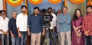 Chiranjeevi launches Kalyaan Dev Debut Film Photos