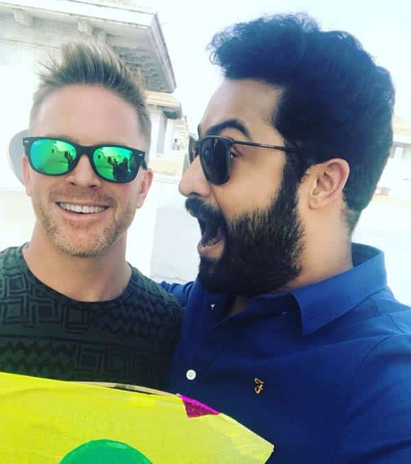 NTR’s Kite Flying Lessons to personal trainer
