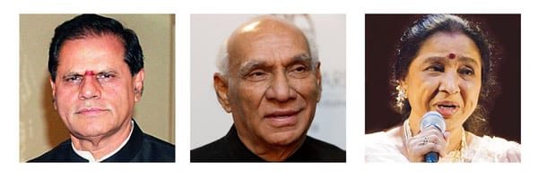 Yash Chopra National Memorial Award For Asha Bhosle