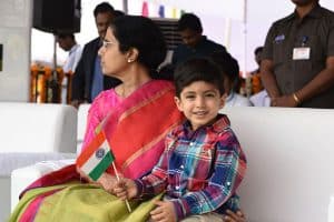 CM’s wife Bhuvaneswari unfurled the national flag: Breach of protocol?