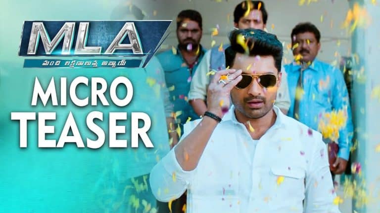 MLA teaser : Kalyan Ram impresses in demagogue avatar