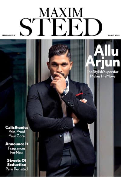 Allu Arjun slays it in style for 'Maxim'