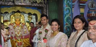 Amrapali visits warangal Bhadrakali temple
