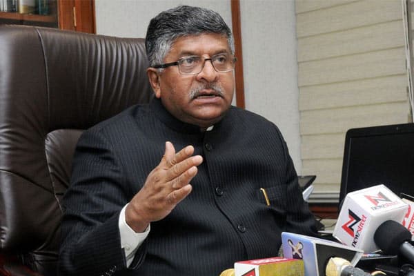 India to be $1 tn digital economy in 5 years: Ravi Shankar ...