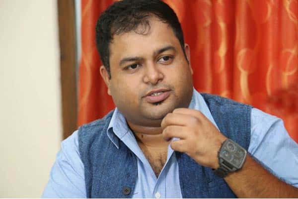 Thaman sandwiched between three films