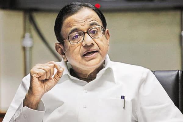 Don’t worry, I’m there: Chidambaram to son