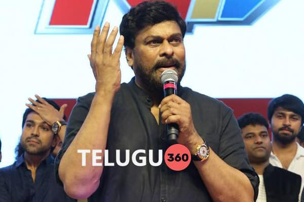 Chiru revealed Rangasthalam “twist” unintentionally