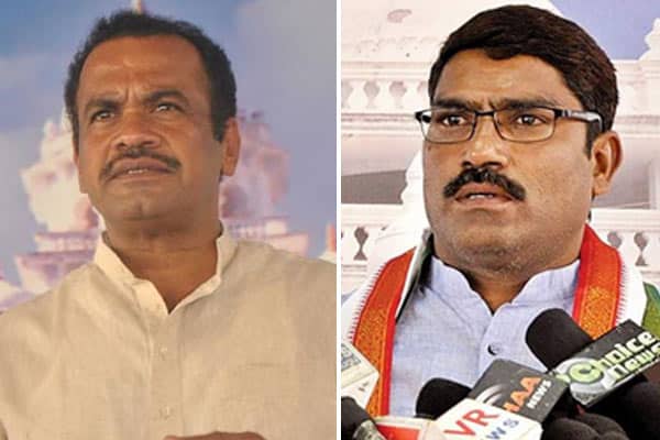 Komatireddy Venkat Reddy and Sampath suspended for life in TS Assembly