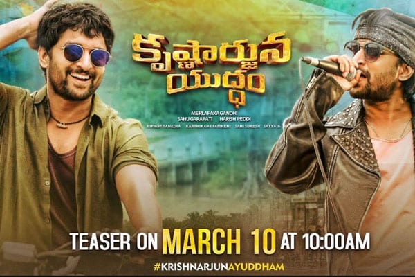 Teaser time for Nani’s Krishnarjuna Yudham