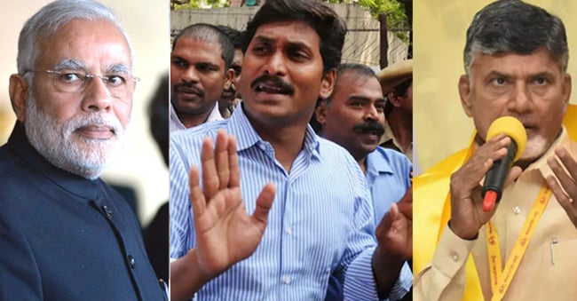 Modi Jagan Chandra babu