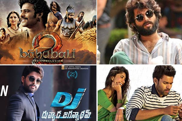 Most Pirated Telugu films of 2017 are Here