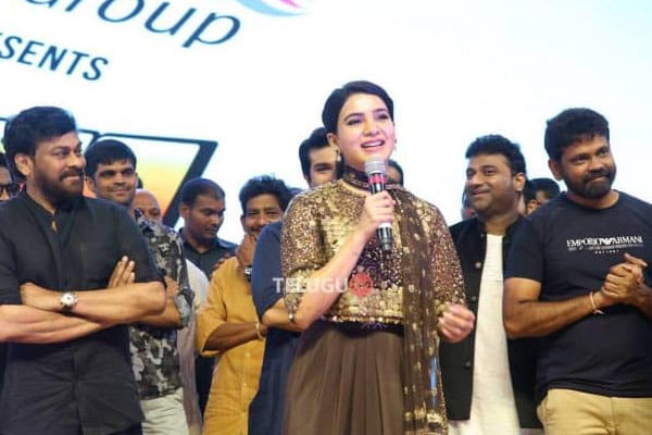 Samantha says Swayamkrushi is for Chiranjeevi, Rangasthalam is for Charan