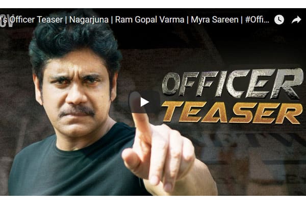 Officer teaser : Intense and Action packed