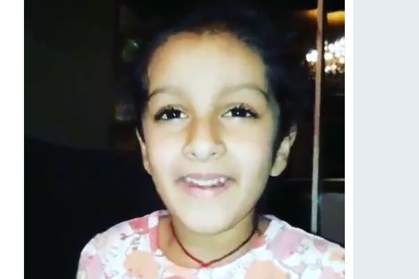 This Video of Sitara Singing BAN Song is Incredibly Cute!