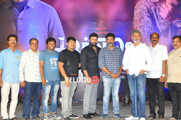 Nara Rohith and Jagapathi Babu's Aatagallu First Look