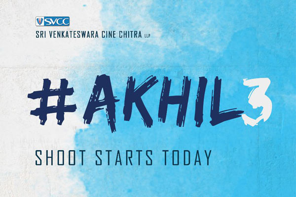 Akhil starts shooting in England