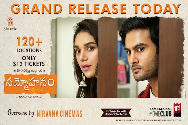 Sammohanam Grand US Premieres Today