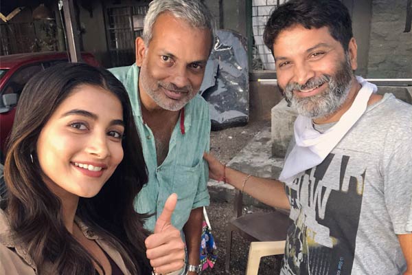 Pooja Hegde done with first schedule of ASVR