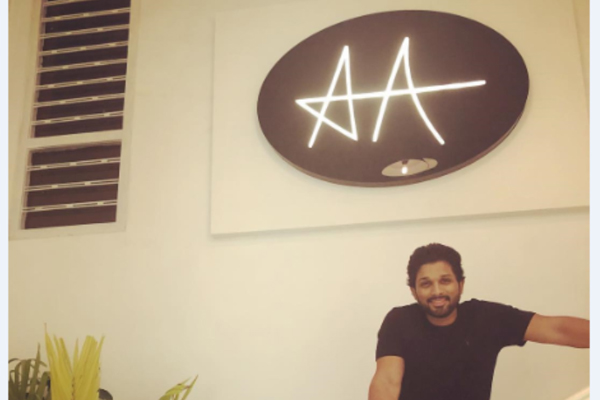 allu arjun moves into new office