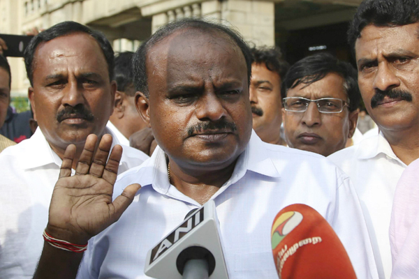 BJP out to oust CM Kumaraswamy in Karnataka