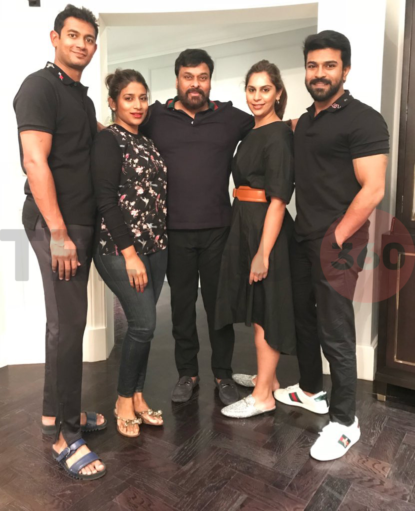 Chiranjeevi with family members