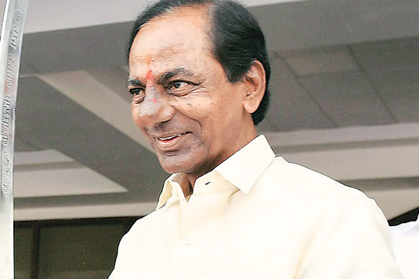 KCR seen without mask in Assembly