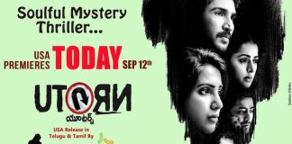 Samantha ’s UTurn a Soulful Mystery Thriller Premieres Today!!