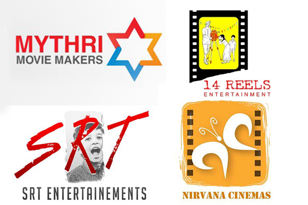 Mythri Movie Makers,14 Reels, Nirvana Cinemas and SRT Entertainments