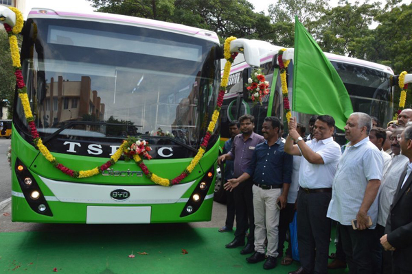 Olectra-BYD deploys electric buses in Hyderabad