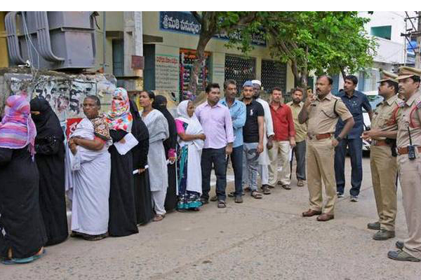 Geo tagging to Telangana polling stations