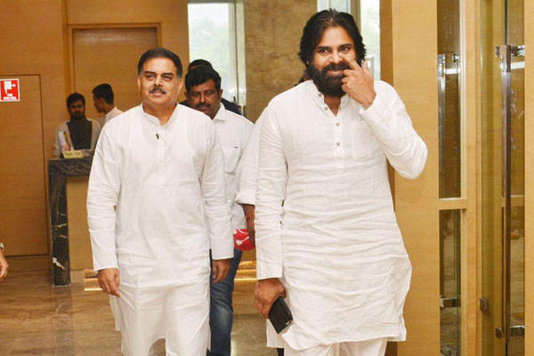 Image result for Pawan Kalyan showing interest to understand BSP Leaders