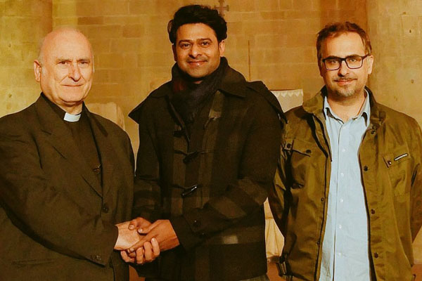 Prabhas spotted with a new look in Italy