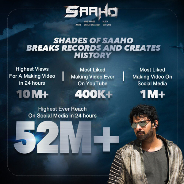 ‘Shades of Saaho’ storms social media