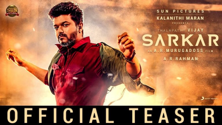 SARKAR Teaser : Vijay’s show all the way