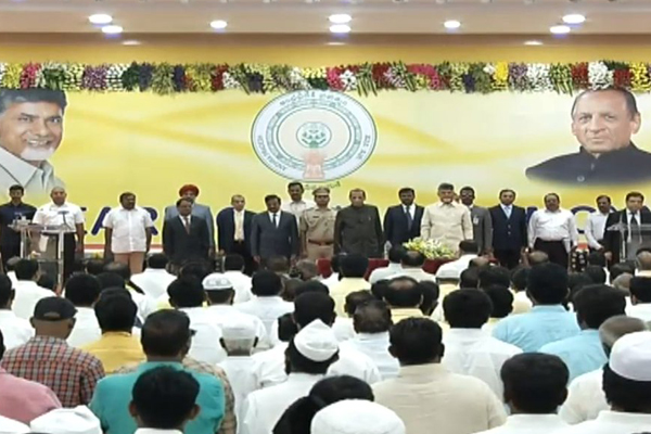 Andhra CM inducts 2 ministers in cabinetAndhra CM inducts 2 ministers in cabinet