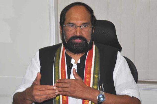 Uttam Kumar Reddy fires on TV9 for telecasting CPS survey