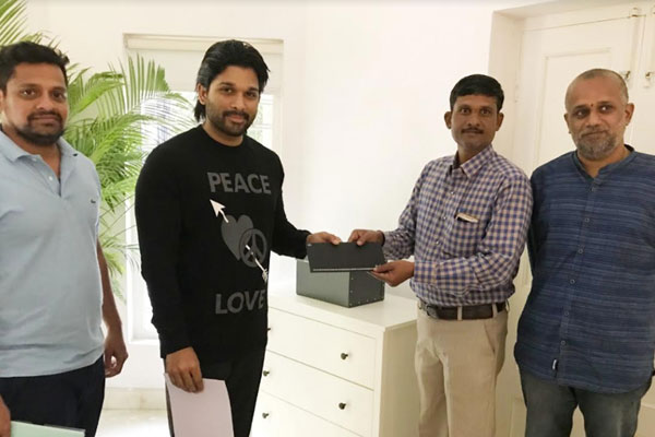 Another act of kindness by Allu Arjun