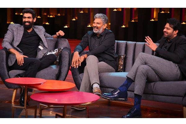Koffee with Karan: From personal to profession,Baahubali trio get candid on couch