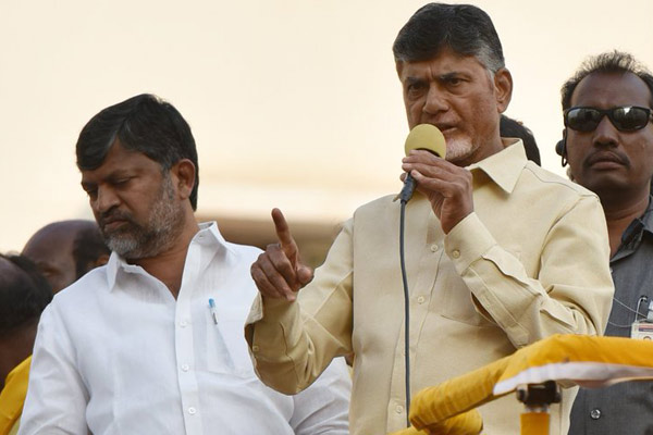 KCR betrayed Telangana, Modi betrayed India: CBN