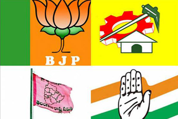 Surveys in Telangana give equal chance to all parties?