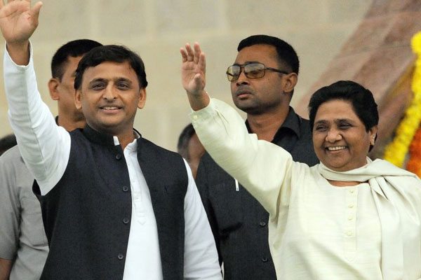 Threat to Modi dream: SP-BSP join hands in UP