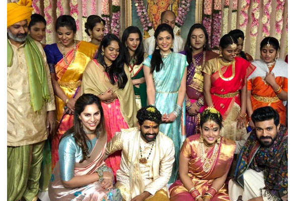 Rajamouli family hosting a lavish Wedding Reception