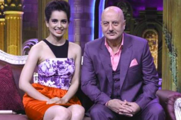 Anupam Kher backs backs Kangana