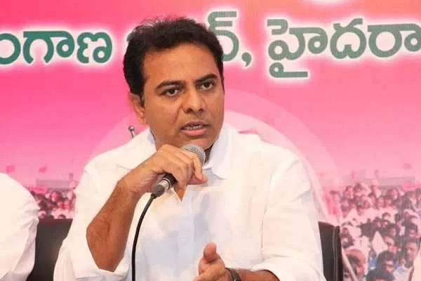 KTR justifies Malla Reddy’s abusive language!